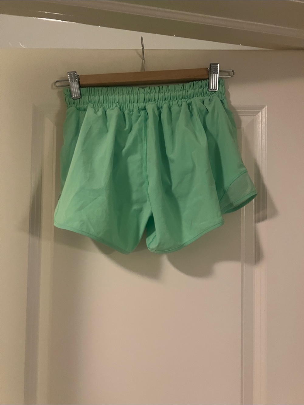 Lululemon Women’s neon Green Athletic Shorts - Picture 3 of 3